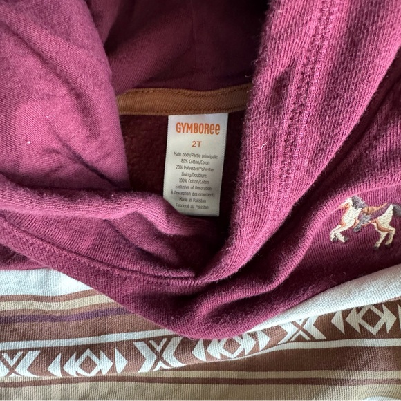 Toddler Gymboree matching sweat suit horses   Boho southwest - Picture 5 of 8